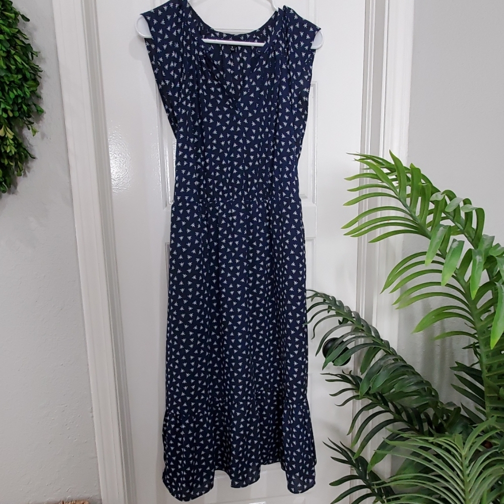JCrew navy blue dress
